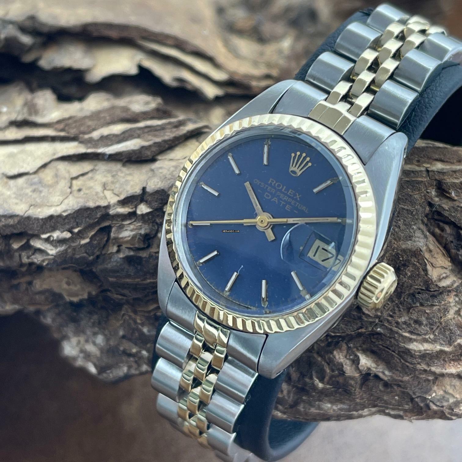  Rolex Lady-Datejust Oyster Perpetual Datejust Lady 26 - Vintage - Ref. 6917 