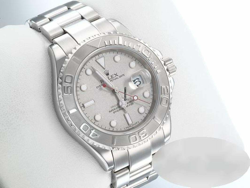  Rolex Yacht-Master 40 16622 2003/04 Stahl Platin 40mm Automatik Yacht Master Stainless Steel Oyster-band 