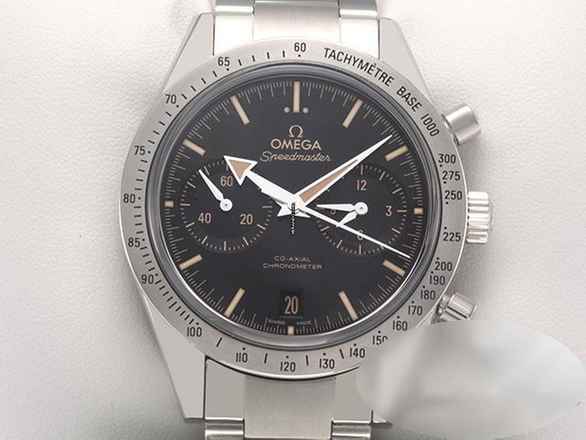  Omega Speedmaster '57 Edelstahl 331.10.42.51.01.002 Chronograph Automatik Stahl Steel Black Dial 
