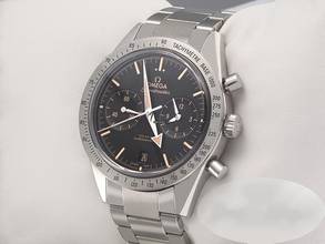 Thumbnail von Omega Speedmaster '57 Edelstahl 331.10.42.51.01.002 Chronograph Automatik Stahl Steel Black Dial