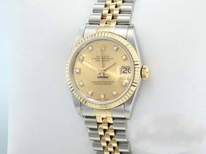 Thumbnail von Rolex Datejust 31 Stahl Gelbgold 750 Diamanten Automatik Gold Stahl Stainless Steel 18kt Yellow Gold Jubilé-band Chronometer Oyster