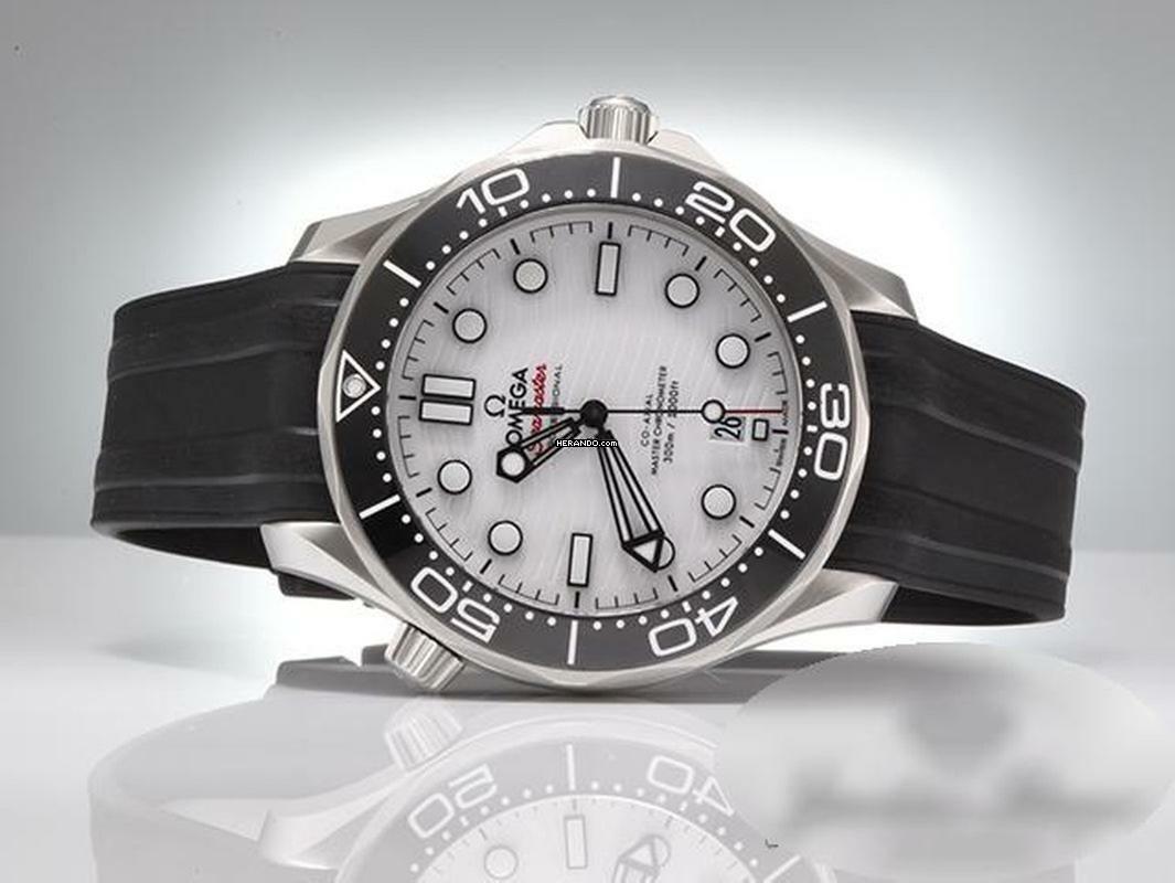 Thumbnail von Omega Seamaster Diver 300 M Edelstahl 2019 Automatik Stahl