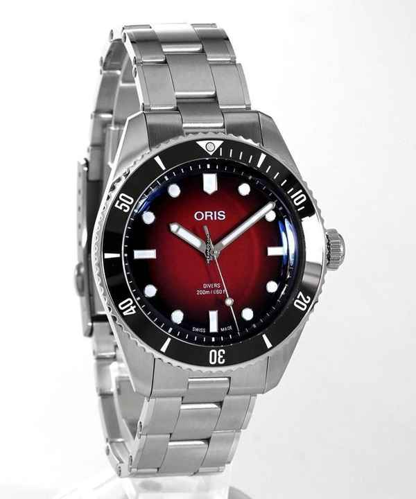  Oris Divers X RedBar Limited Edition II Ref. 01 733 7795 4018-Set auf 250 Stück limitierte Edition 