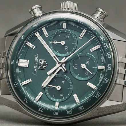  TAG Heuer Carrera Chronograph Tag Heuer NEW FULL SET 