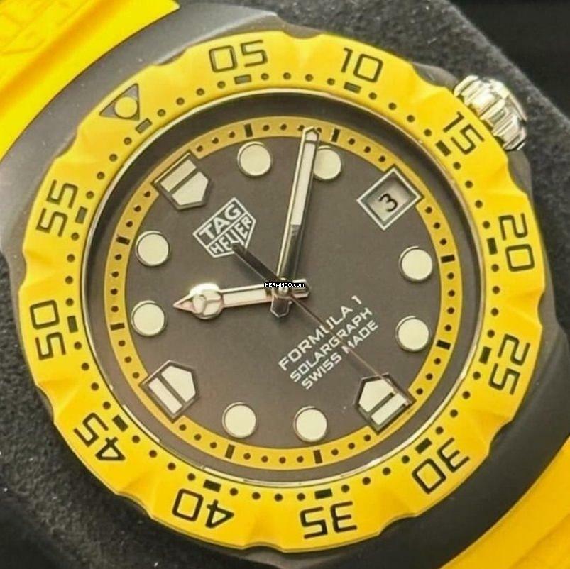  TAG Heuer Formula 1 Solargraph NEW FULL SET 