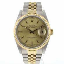 Thumbnail von Rolex Datejust 36 Steel/Gold Champagne Dial