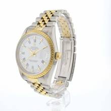 Thumbnail von Rolex Oyster Perpetual Date 34 Gold/Steel White Roman Dial