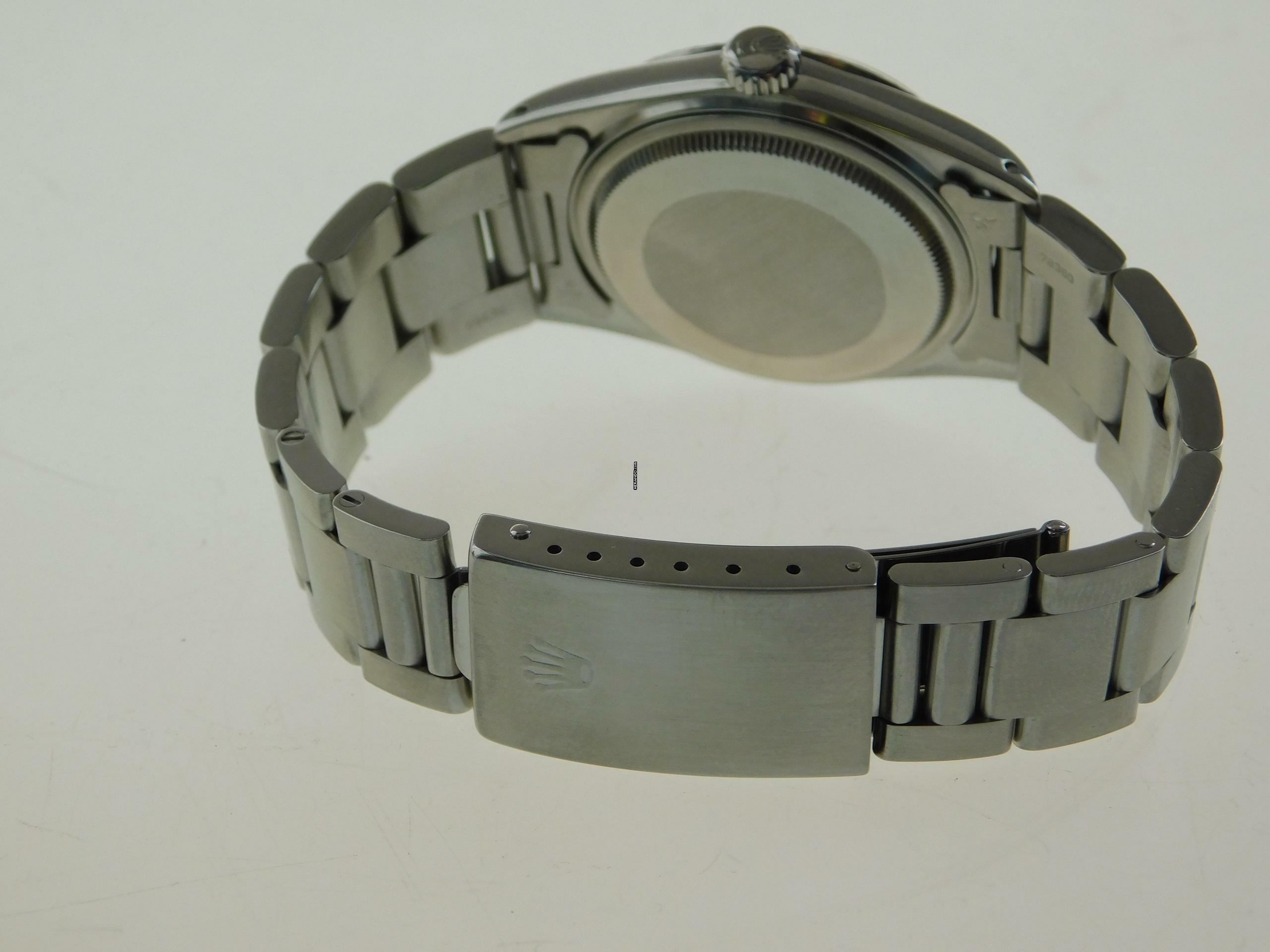 Thumbnail von Rolex Datejust 36 Stahl 36 mm Stella Dial römisch T Swiss Made T v 1987 im Top Zustand R Serie seltenes Stella Zifferblatt