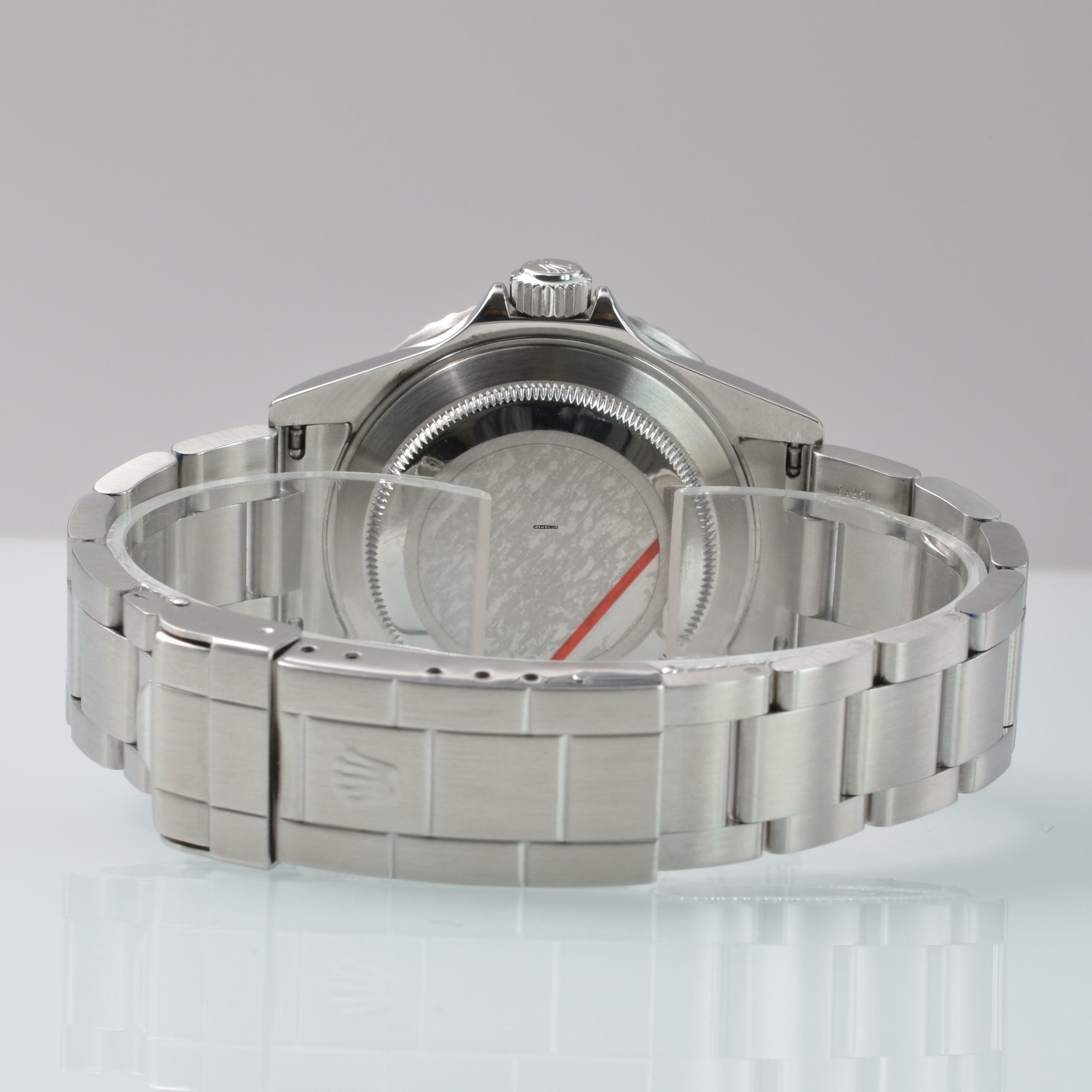 Thumbnail von Rolex Submariner Date 16610LV MK1 Kermit Fat Four bezel Full Set 2003