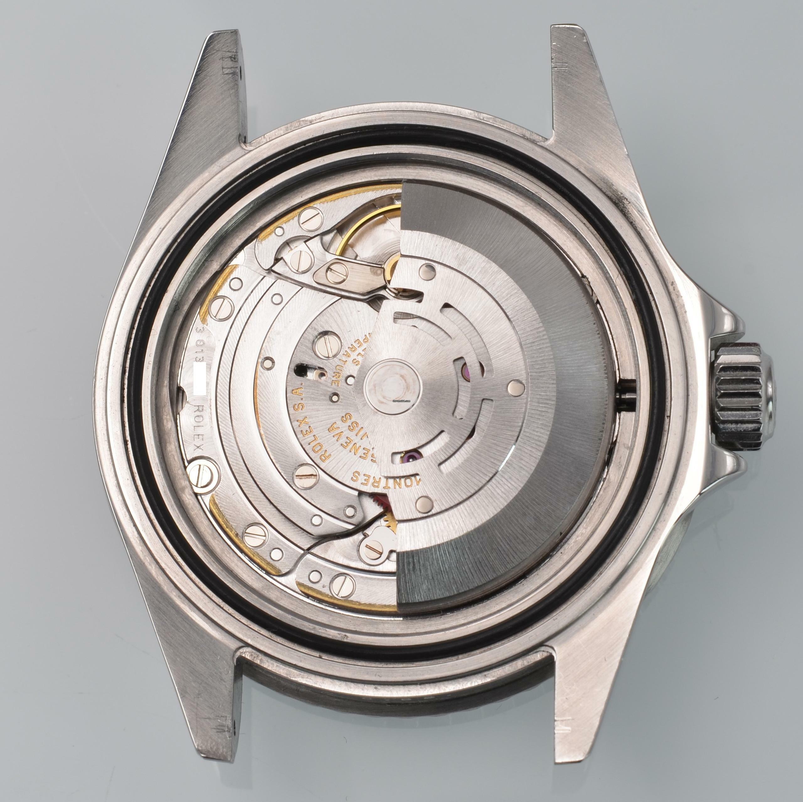 Thumbnail von Rolex Submariner Date 16610LV MK1 Kermit Fat Four bezel Full Set 2003