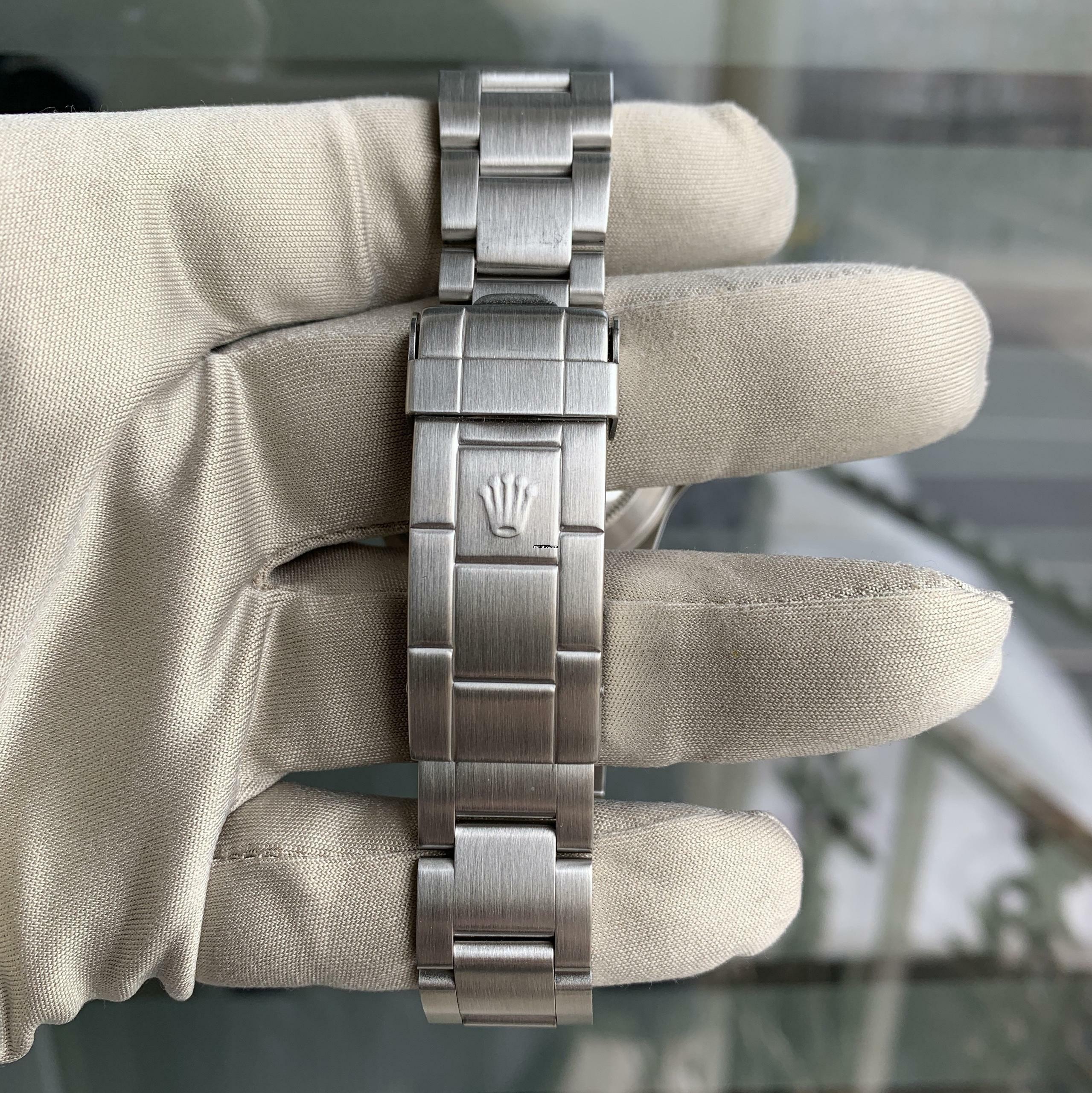 Thumbnail von Rolex Submariner Date 16610LV MK1 Kermit Fat Four bezel Full Set 2003