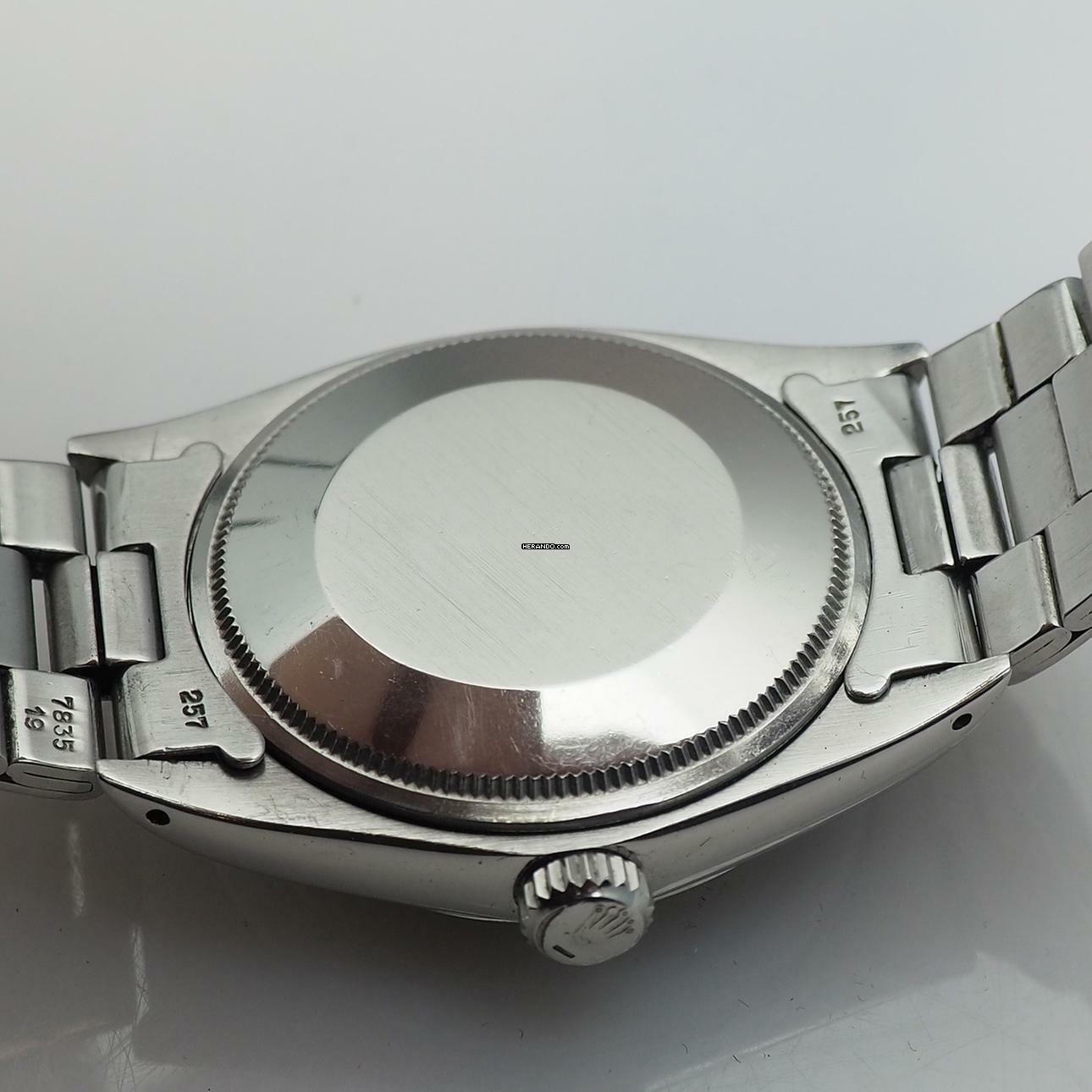 Thumbnail von Rolex Oyster Perpetual Date 1500 white roman T-swiss dial Stahl/Oyster Stahlband