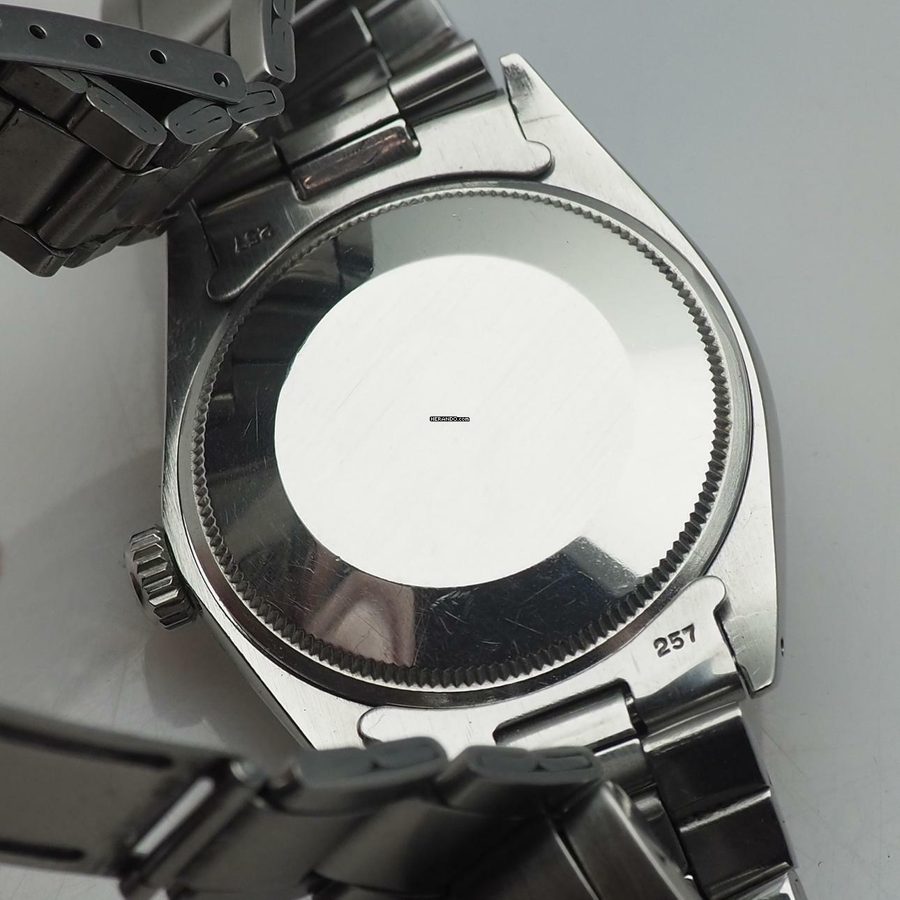 Thumbnail von Rolex Oyster Perpetual Date 1500 white roman T-swiss dial Stahl/Oyster Stahlband