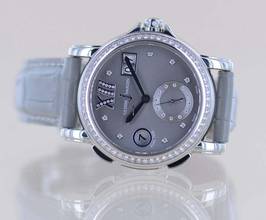 Thumbnail von Ulysse Nardin Dual Time Lady GMT Big Date Dual Time Grey Diamond Dial Luxusuhr Top rar