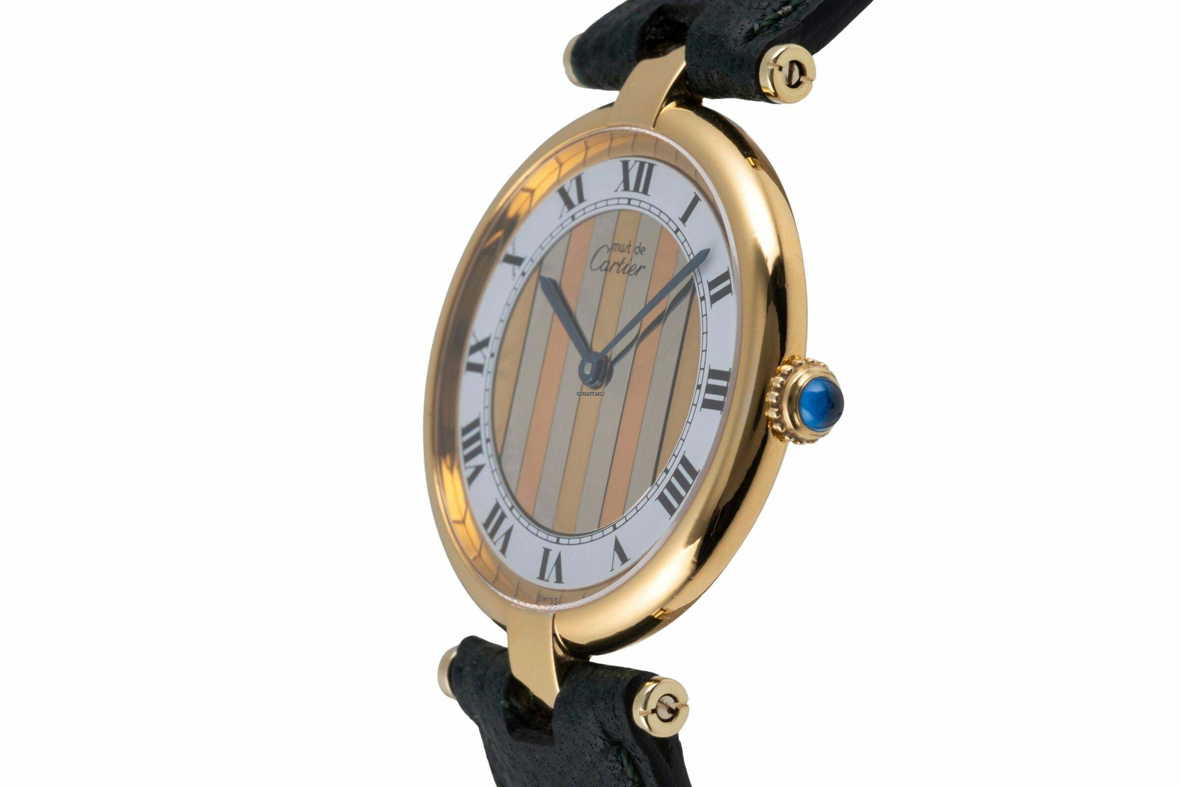 Thumbnail von Cartier Trinity Vendome LC GM Vermeil 925 Silber Trinity Dial Medium Size Ref. 590003
