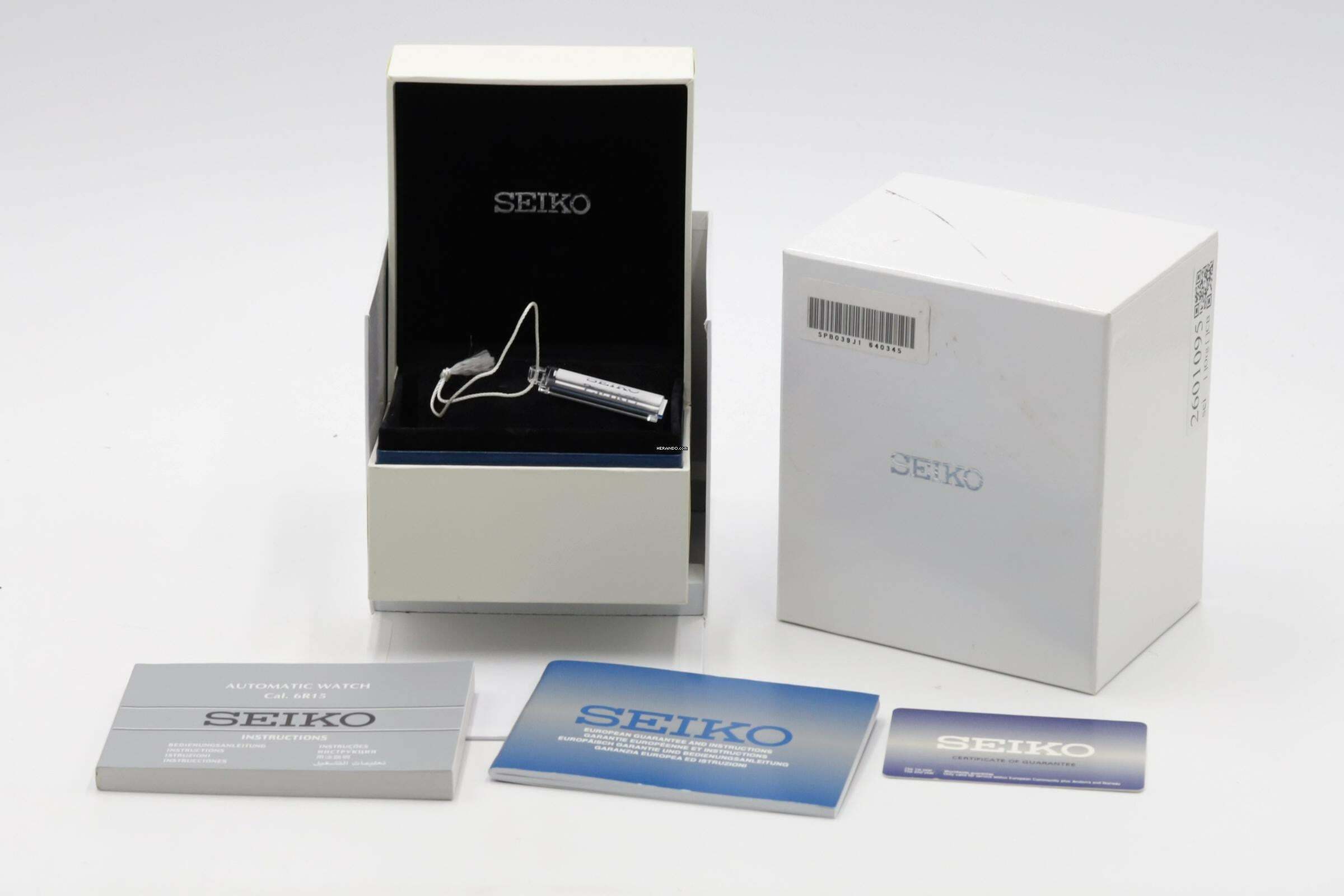 Thumbnail von Seiko Presage Edelstahl Automatik Herrenuhr Ref. SPB039J1 Box & Papiere 2017