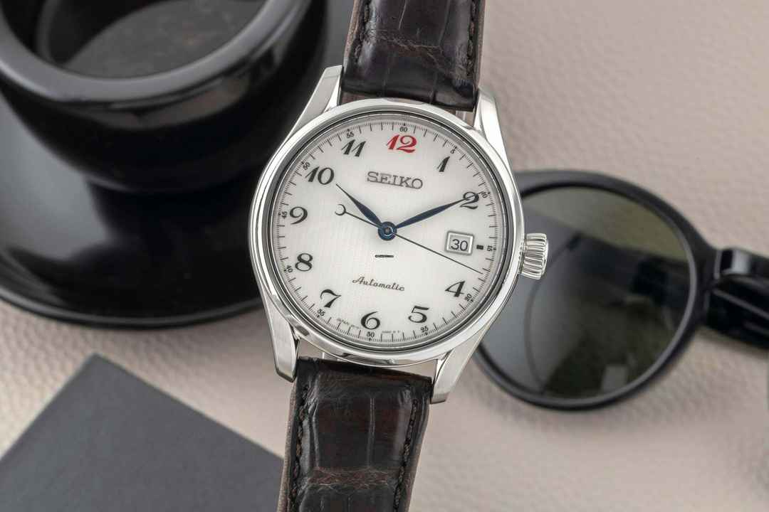  Seiko Presage Edelstahl Automatik Herrenuhr Ref. SPB039J1 Box & Papiere 2017 