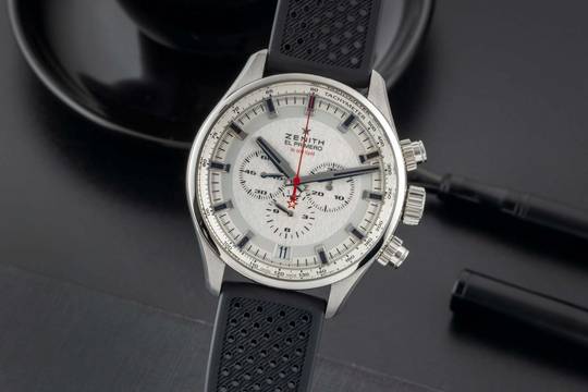  Zenith El Primero Sport Chronograph Stahl Automatik Herrenuhr Ref 03.2280.400/01.C713 