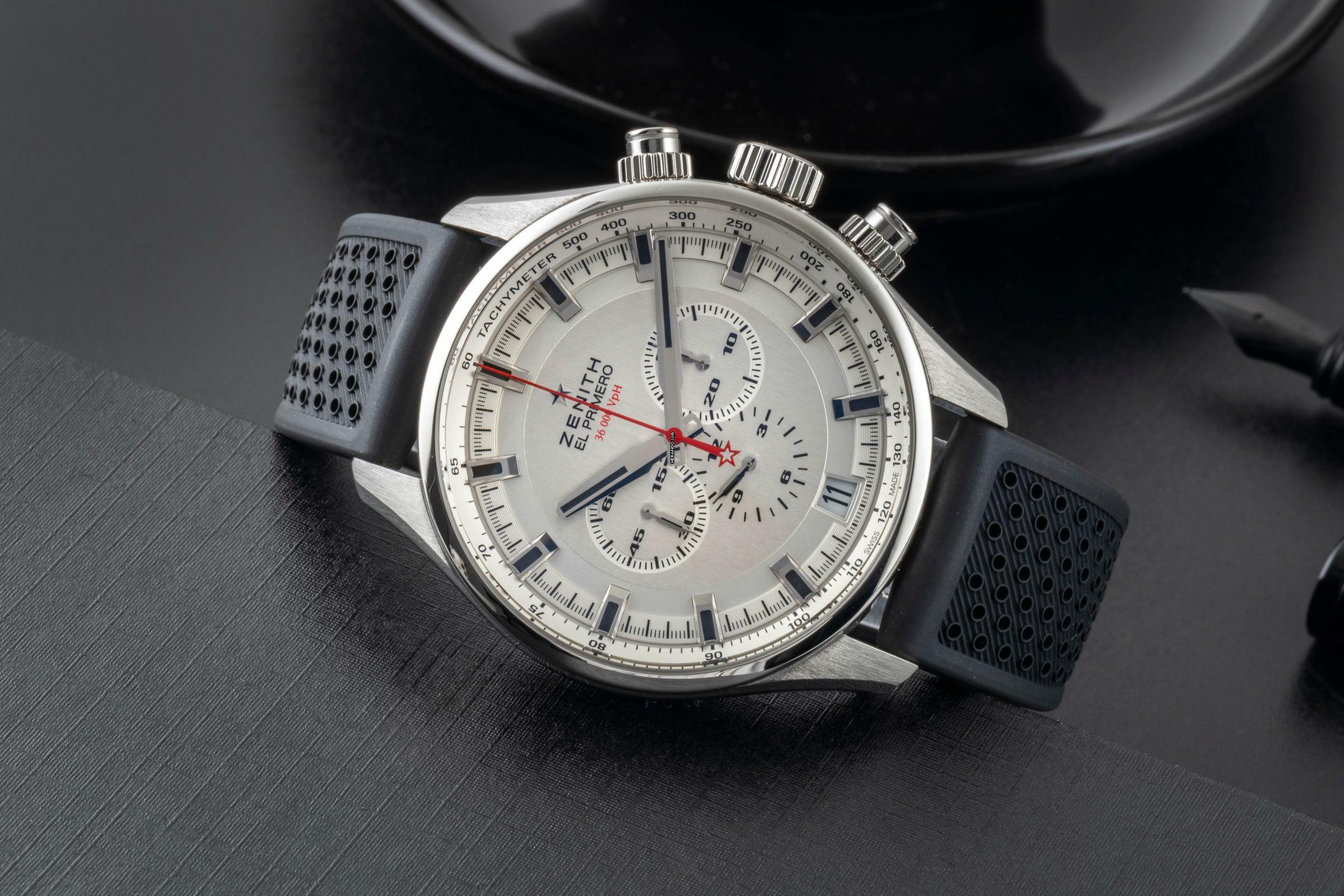 Thumbnail von Zenith El Primero Sport Chronograph Stahl Automatik Herrenuhr Ref 03.2280.400/01.C713