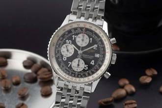 Thumbnail von Breitling Old Navitimer Chronograph Edelstahl Automatik Ref. A13322