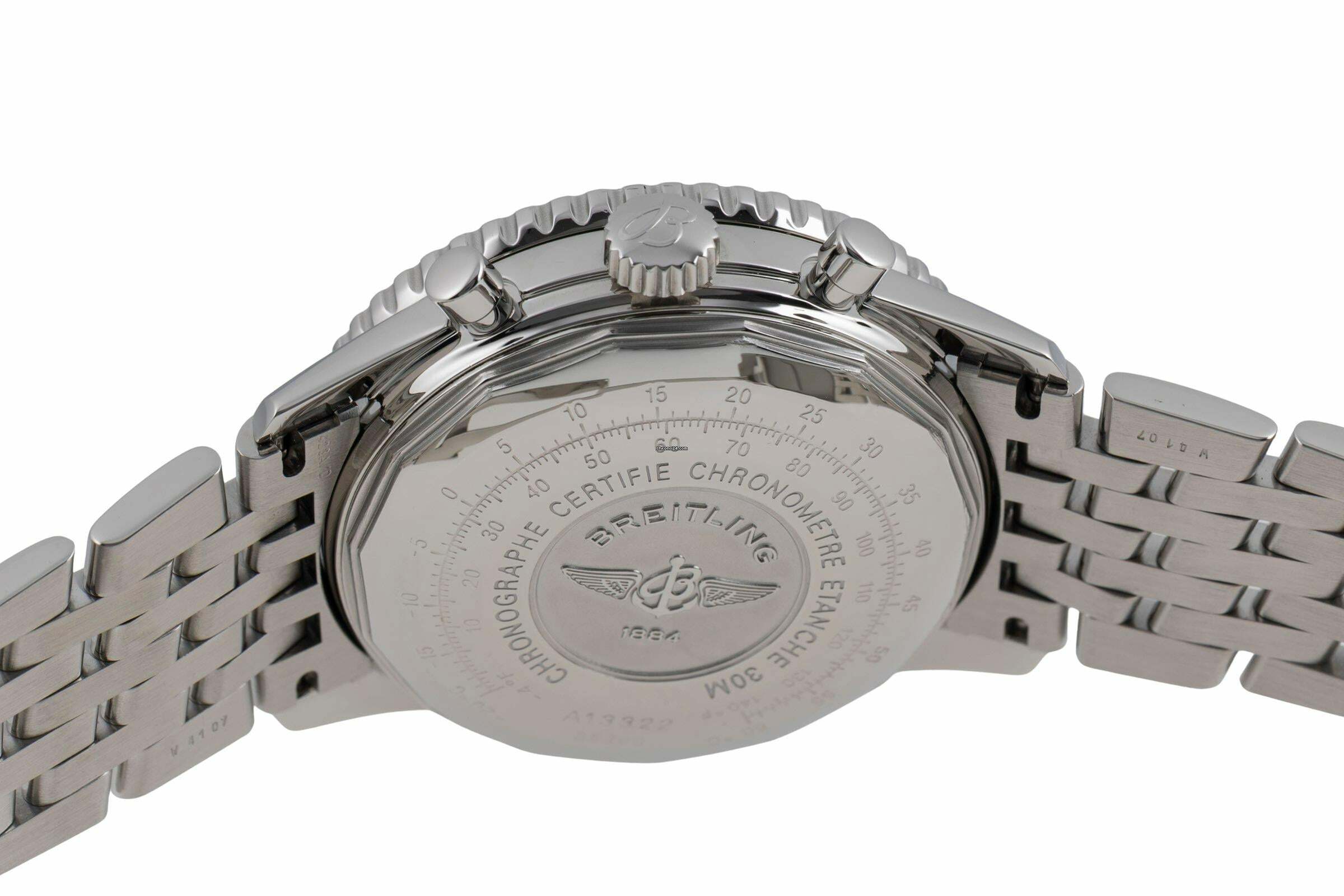 Thumbnail von Breitling Old Navitimer Chronograph Edelstahl Automatik Ref. A13322