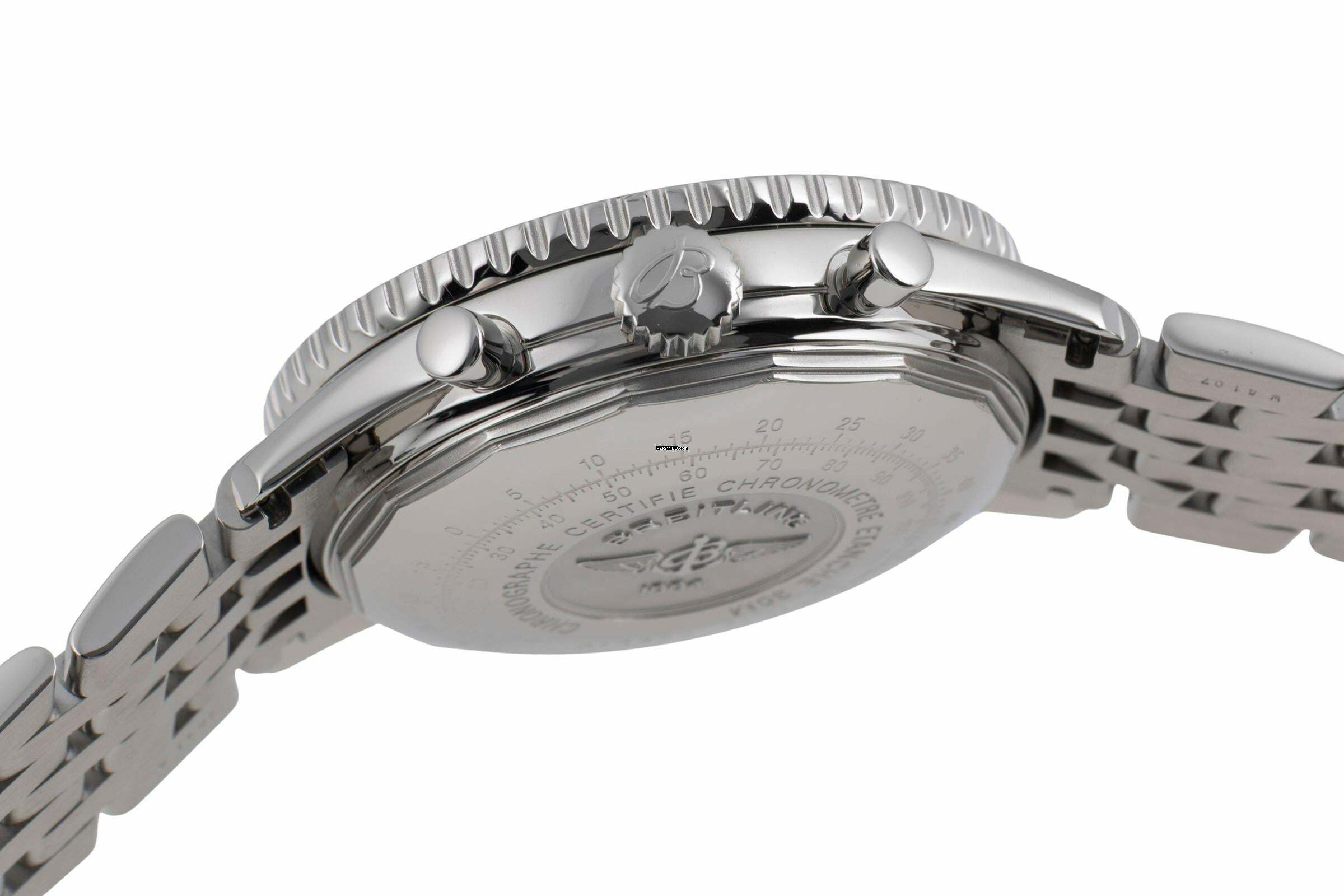 Thumbnail von Breitling Old Navitimer Chronograph Edelstahl Automatik Ref. A13322