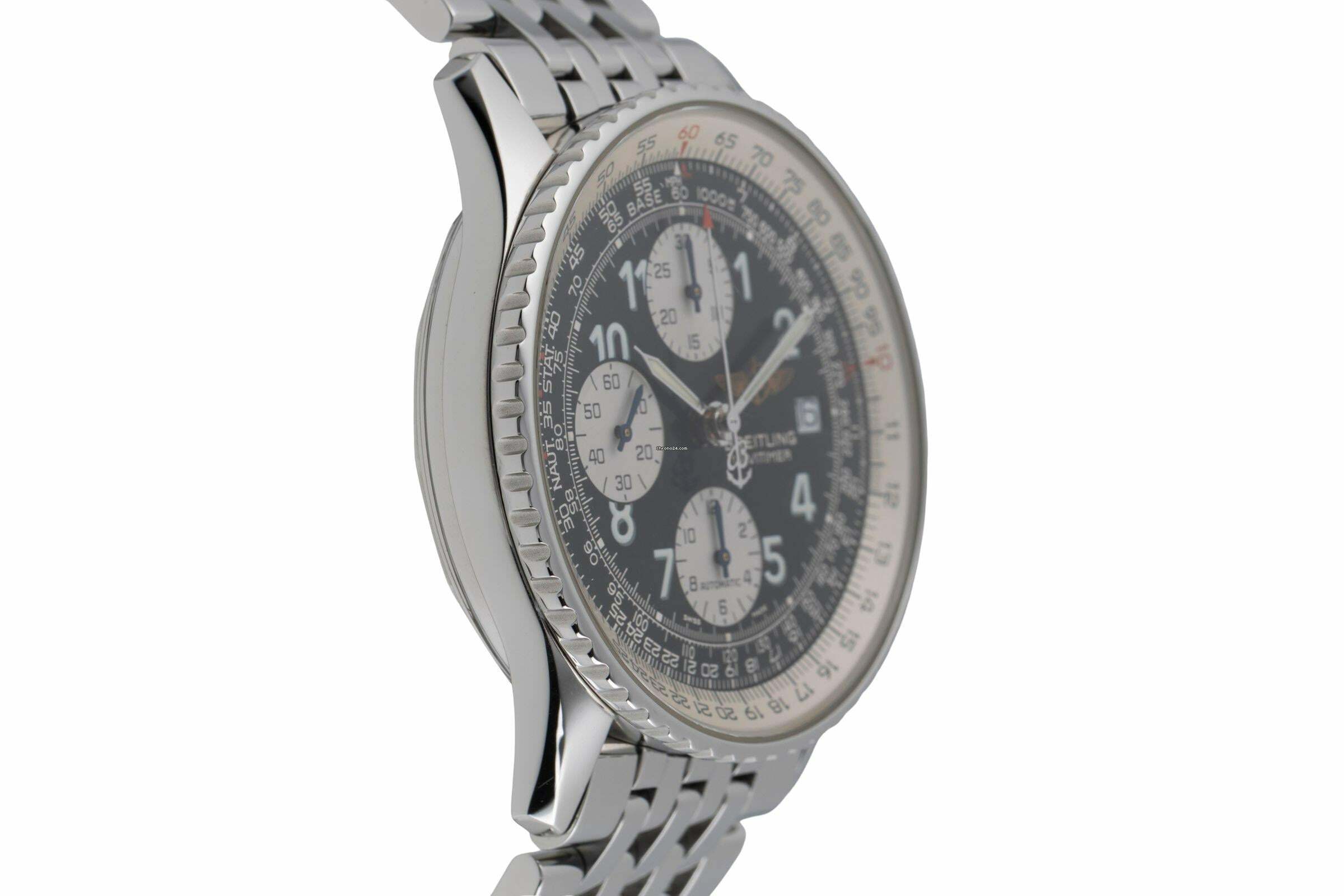 Thumbnail von Breitling Old Navitimer Chronograph Edelstahl Automatik Ref. A13322
