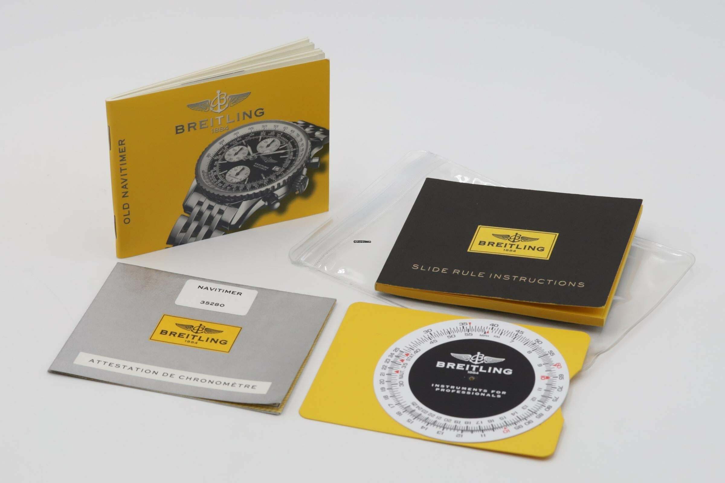 Thumbnail von Breitling Old Navitimer Chronograph Edelstahl Automatik Ref. A13322