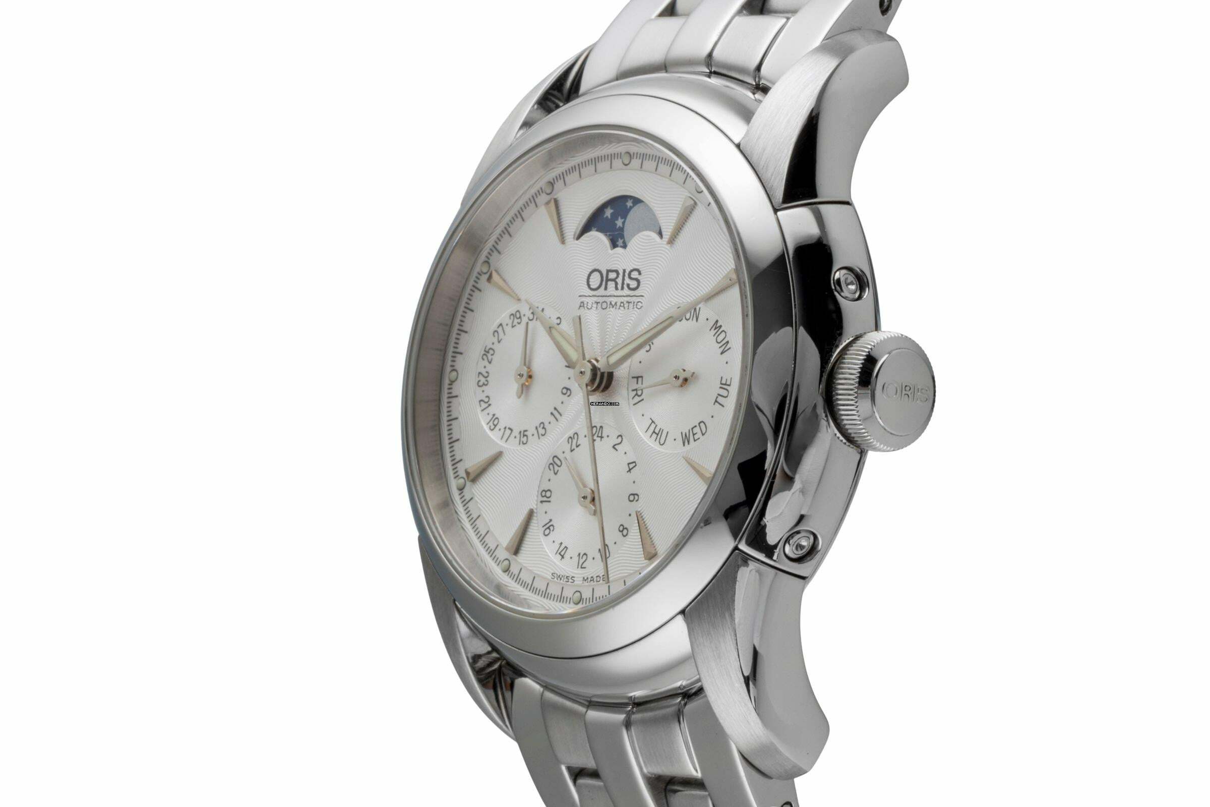 Thumbnail von Oris Artelier Complication Automatik Stahl Ref. 581 7554 4051