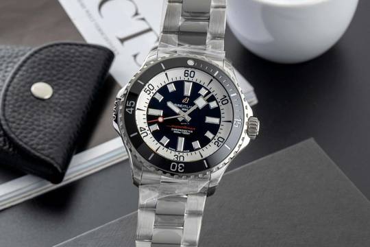  Breitling Superocean 46 Automatic 46 Stahl Herrenuhr Ref. A17378211B1A1 