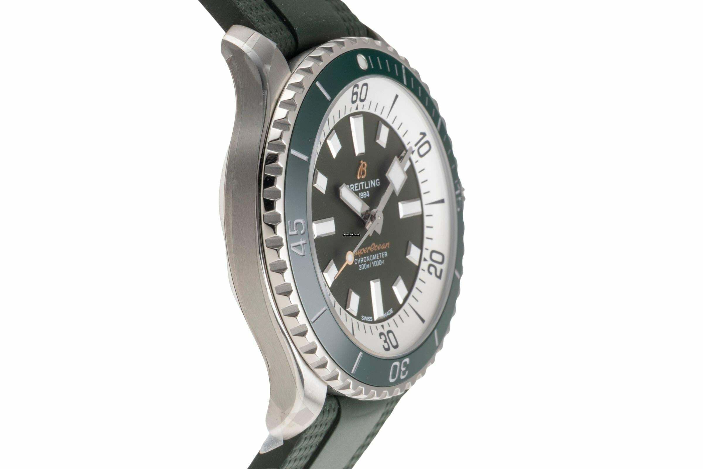 Thumbnail von Breitling Superocean Automatik 44Herrenuhr Ref. A17376A31L1S1 B&P