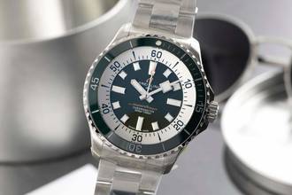 Thumbnail von Breitling Superocean 44 Stahl Automatik Ref. A17376A31L1A1 B&P