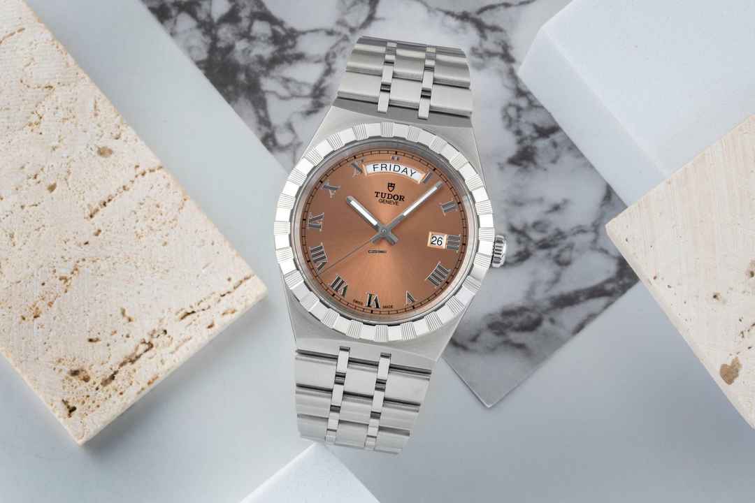  Tudor Royal 41 Automatik Edelstahl Herrenuhr Ref. M28600-0009 Box & Papiere 2023 