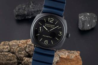 Thumbnail von Panerai Radiomir Black Seal Keramik Handaufzug Herrenuhr Ref. PAM00292
