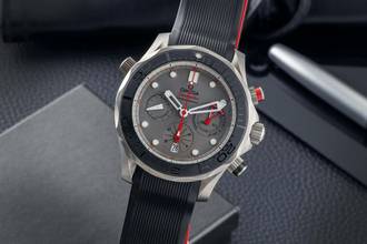 Thumbnail von Omega Seamaster Diver 300 M Chronograph Titan ETNZ Ref. 212.92.44.50.99.001 Box & Papiere