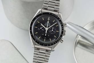 Thumbnail von Omega Speedmaster Professional Moonwatch Chronograph Stahl Handaufzug Ref. 3590.50.00 B&P