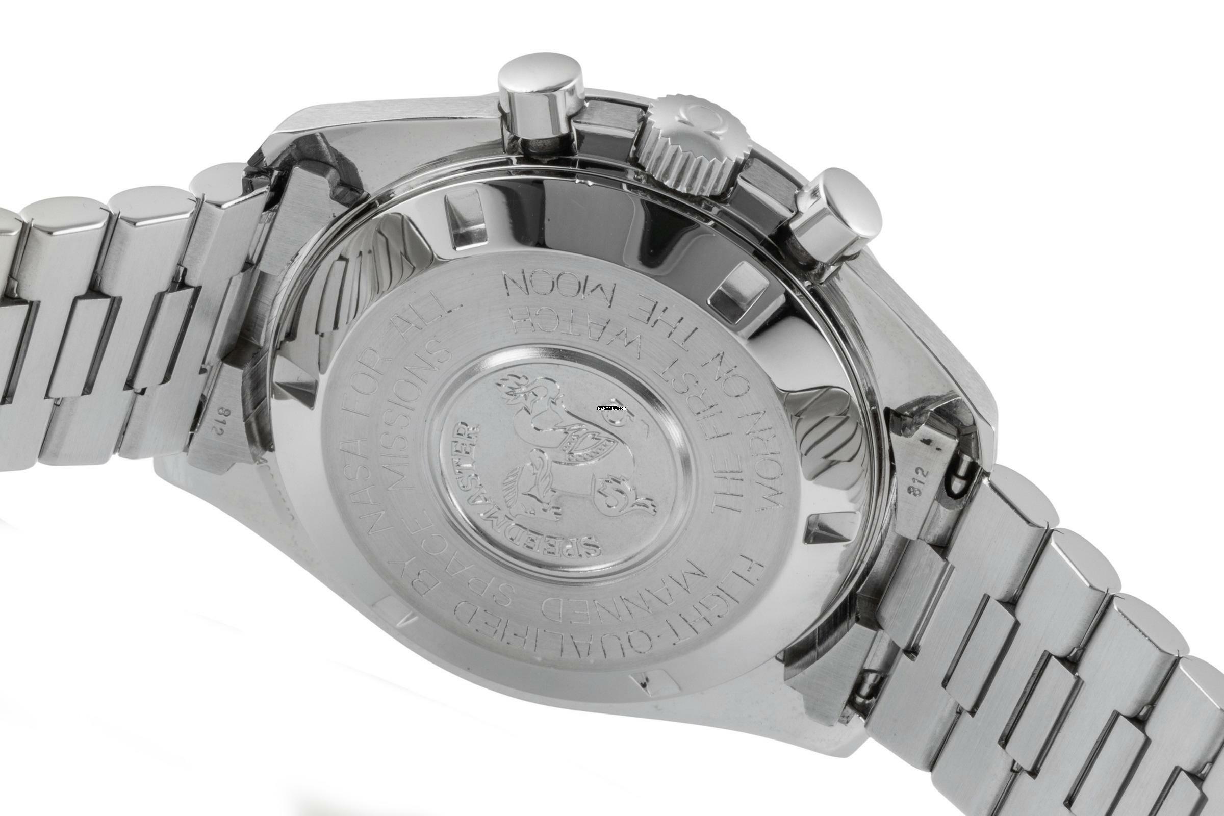 Thumbnail von Omega Speedmaster Professional Moonwatch Chronograph Stahl Handaufzug Ref. 3590.50.00 B&P