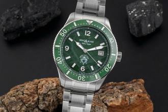 Thumbnail von Montblanc 1858 Iced Sea Stahl Automatik Herrenuhr Ref. 129373 Box & Papiere