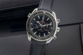Thumbnail von Omega Seamaster Planet Ocean Chronograph Automatik Edelstahl 232.32.46.51.01.003 B&P 2015