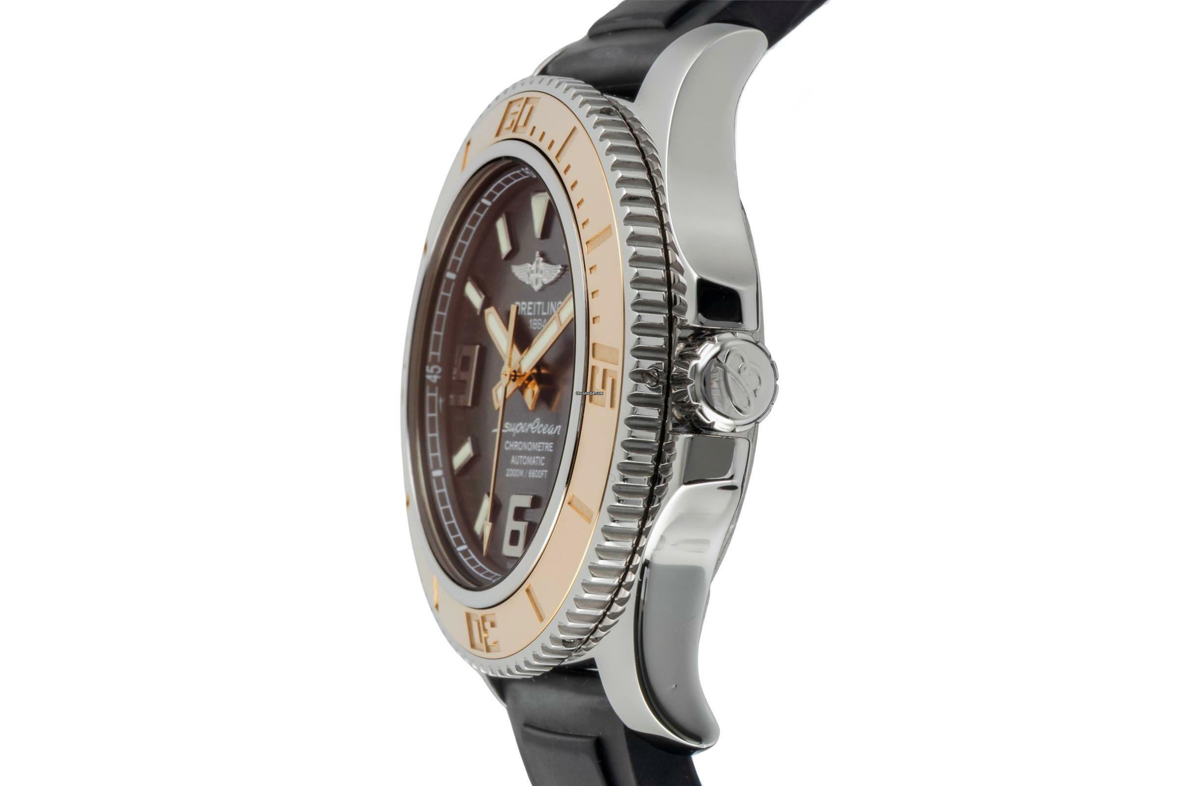 Thumbnail von Breitling Superocean 44 Stahl / Gold Automatik Datum Ref. C1739112/BA77 B&P 2014