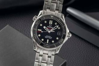 Thumbnail von Omega Seamaster Diver 300 M Midsize Co-Axial Ref 212.30.36.20.01.002 Papiere 2018
