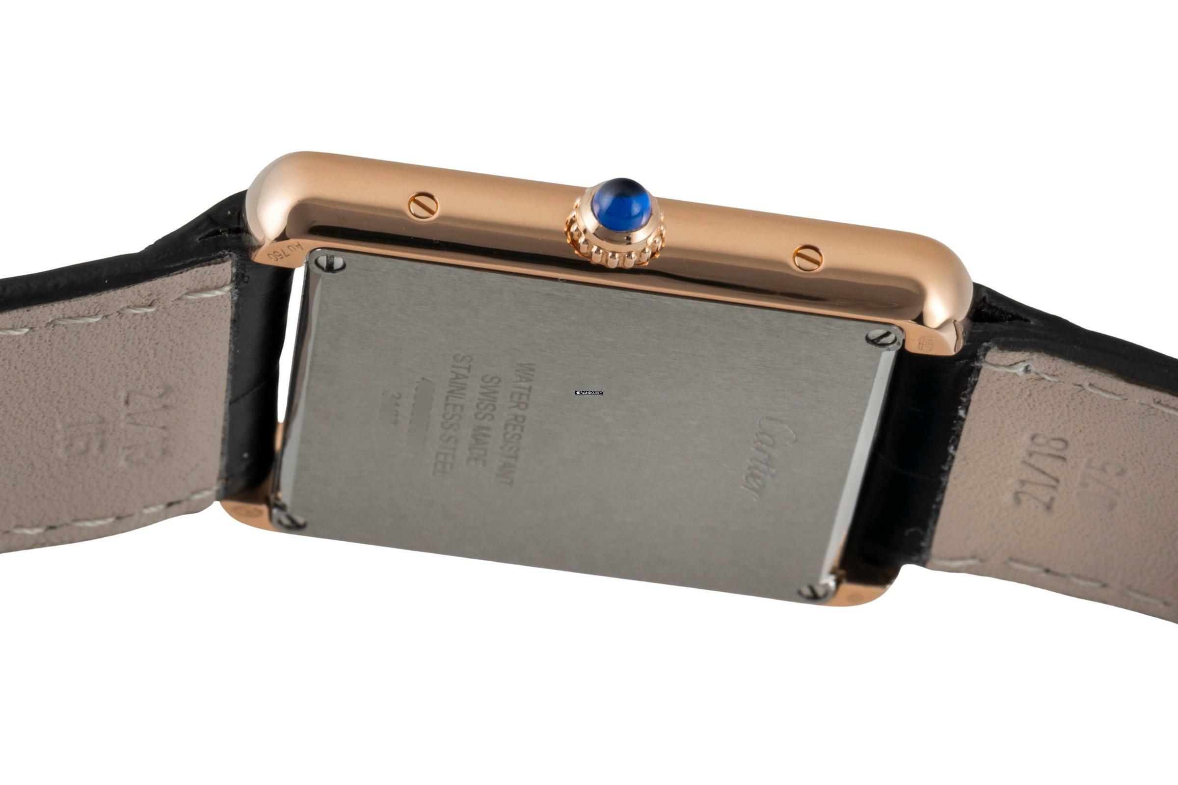 Thumbnail von Cartier Tank Solo LM 18k (0,750) Roségold Quarz Herrenuhr Ref. W5200025 Papiere