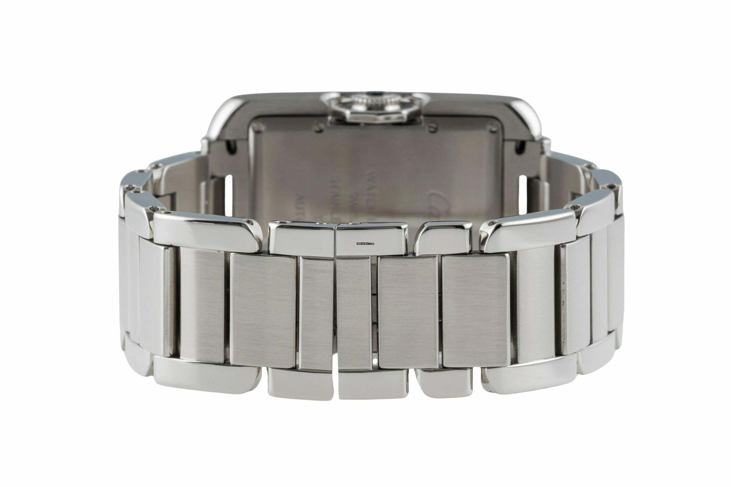 Thumbnail von Cartier Tank Anglaise Silver Dial Stahl Automatik Herren Ref. W5310009 Papiere