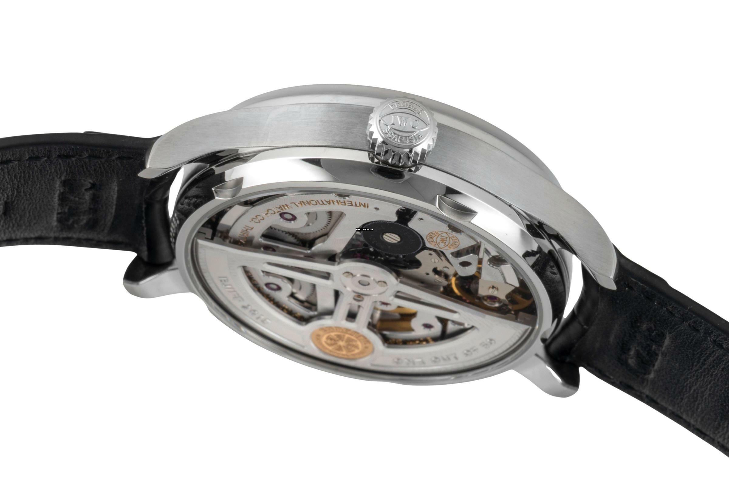 Thumbnail von IWC Portugieser Automatik Edelstahl Automatik Herrenuhr Ref. IW500706 one out of 50