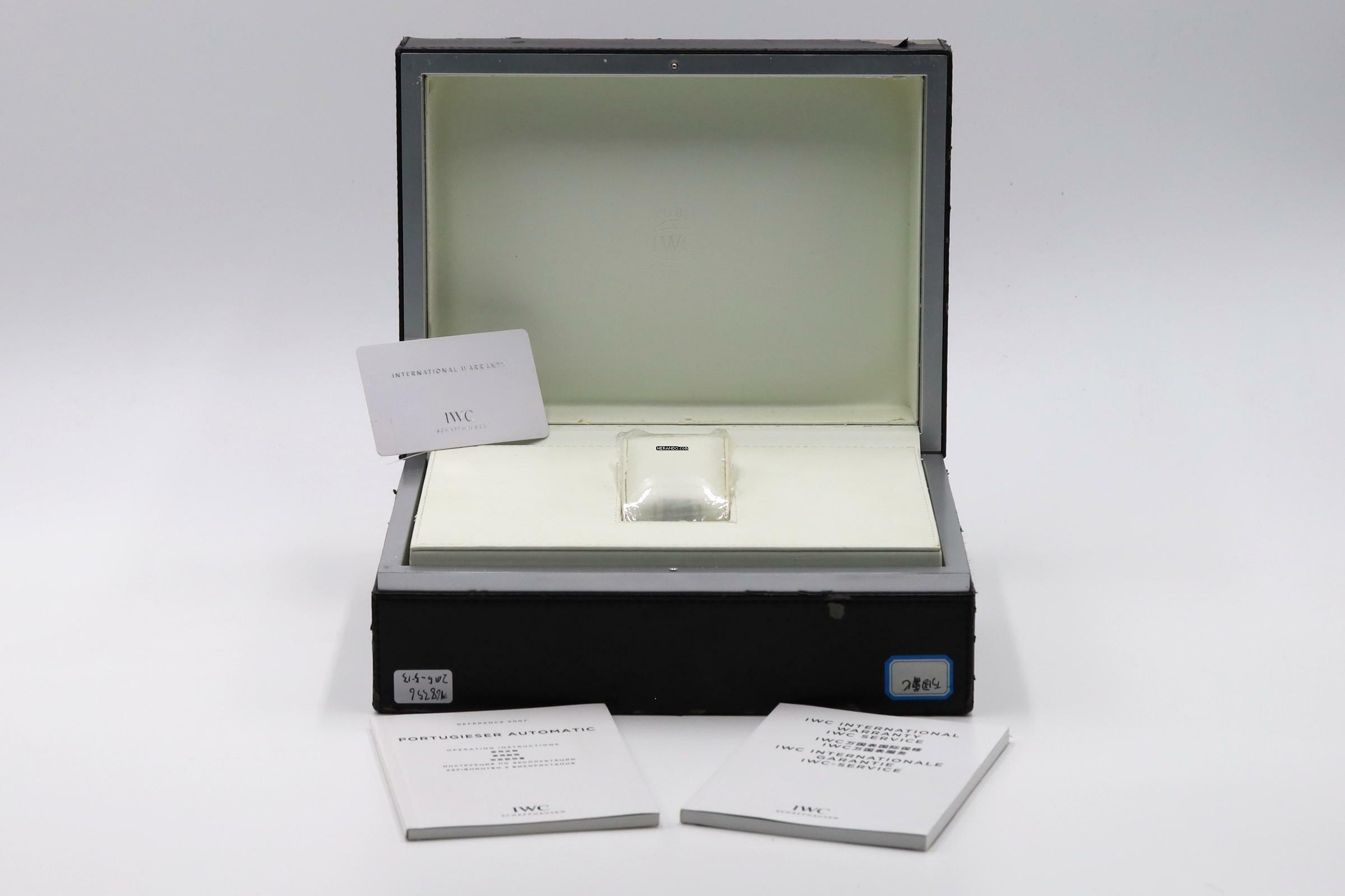 Thumbnail von IWC Portugieser Automatik Edelstahl Automatik Herrenuhr Ref. IW500706 one out of 50