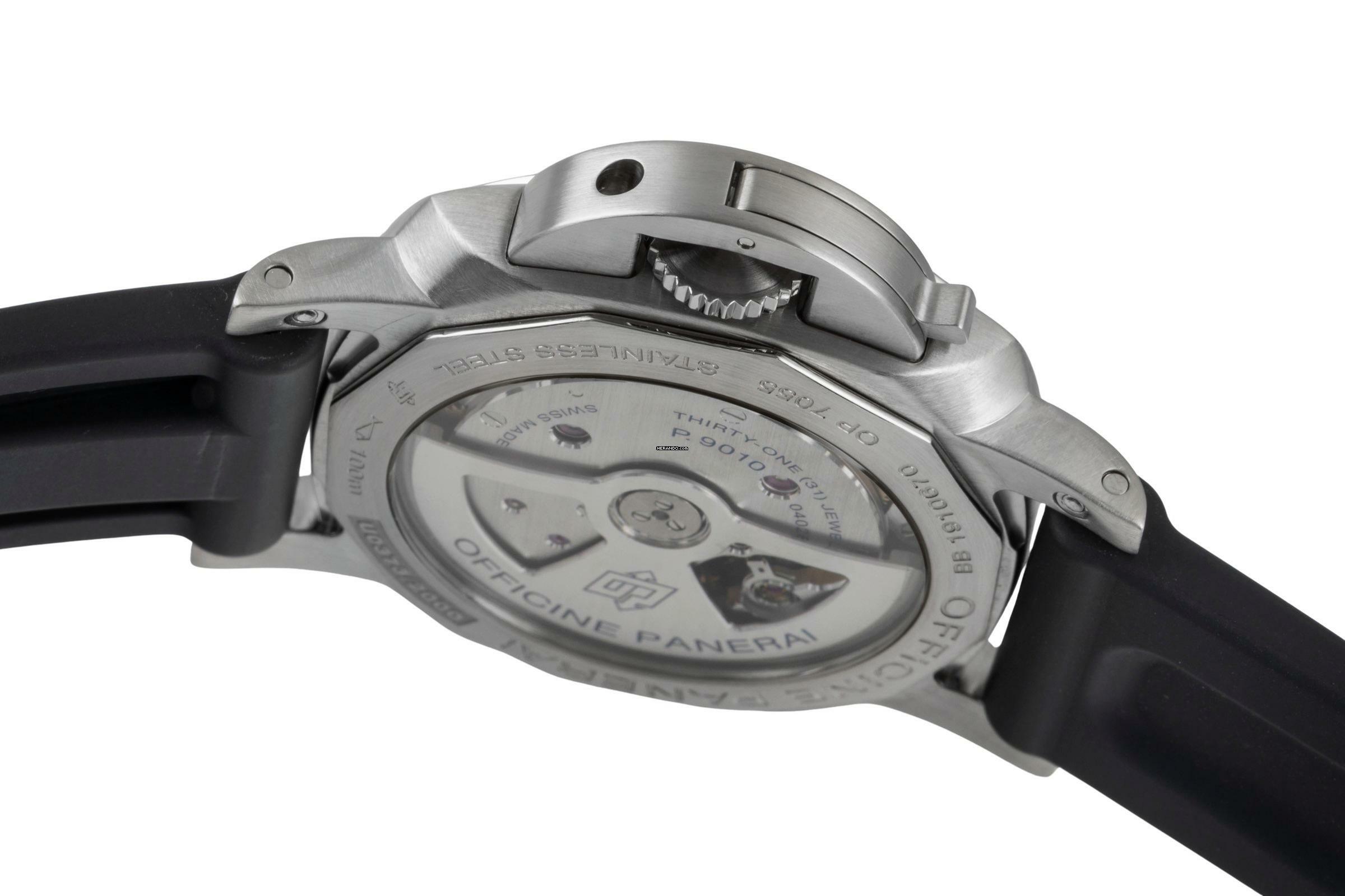 Thumbnail von Panerai Luminor Marina 1950 3 Days Automatic 42 3 Days Stahl Automatic Ref. PAM01392 B&P