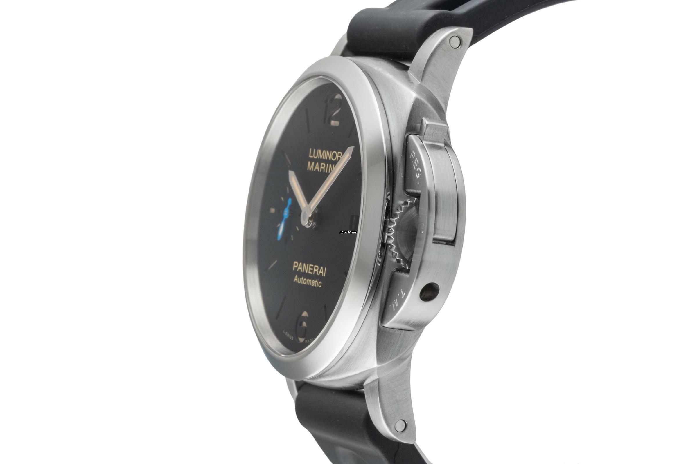 Thumbnail von Panerai Luminor Marina 1950 3 Days Automatic 42 3 Days Stahl Automatic Ref. PAM01392 B&P