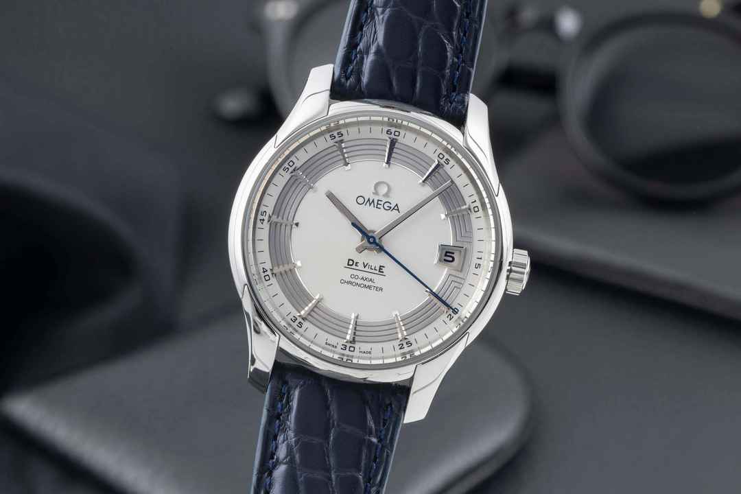  Omega De Ville Hour Vision Co-Axial Automatik Herrenuhr Ref 431.33.41.21.02.001 