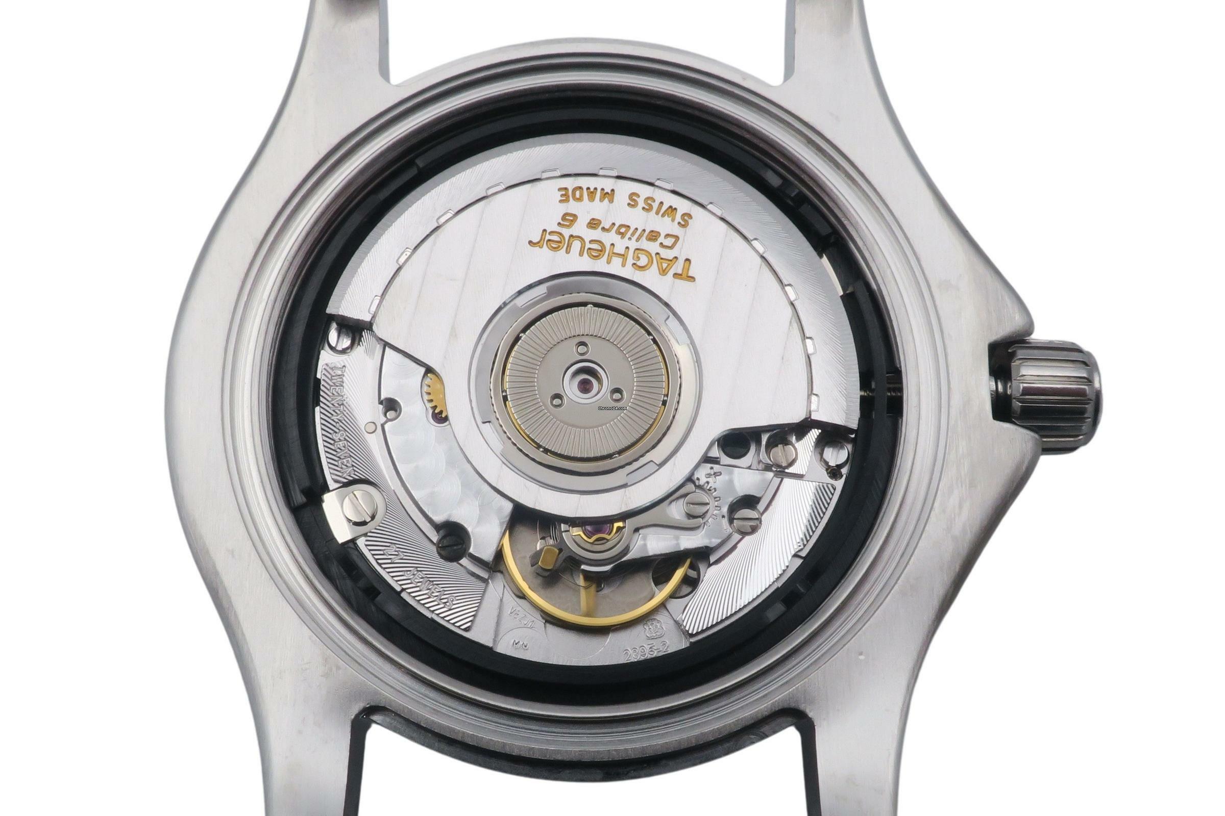 Thumbnail von TAG Heuer Link Calibre 6 Black Dial Edelstahl Automatik Herrenuhr Ref. WJF211A