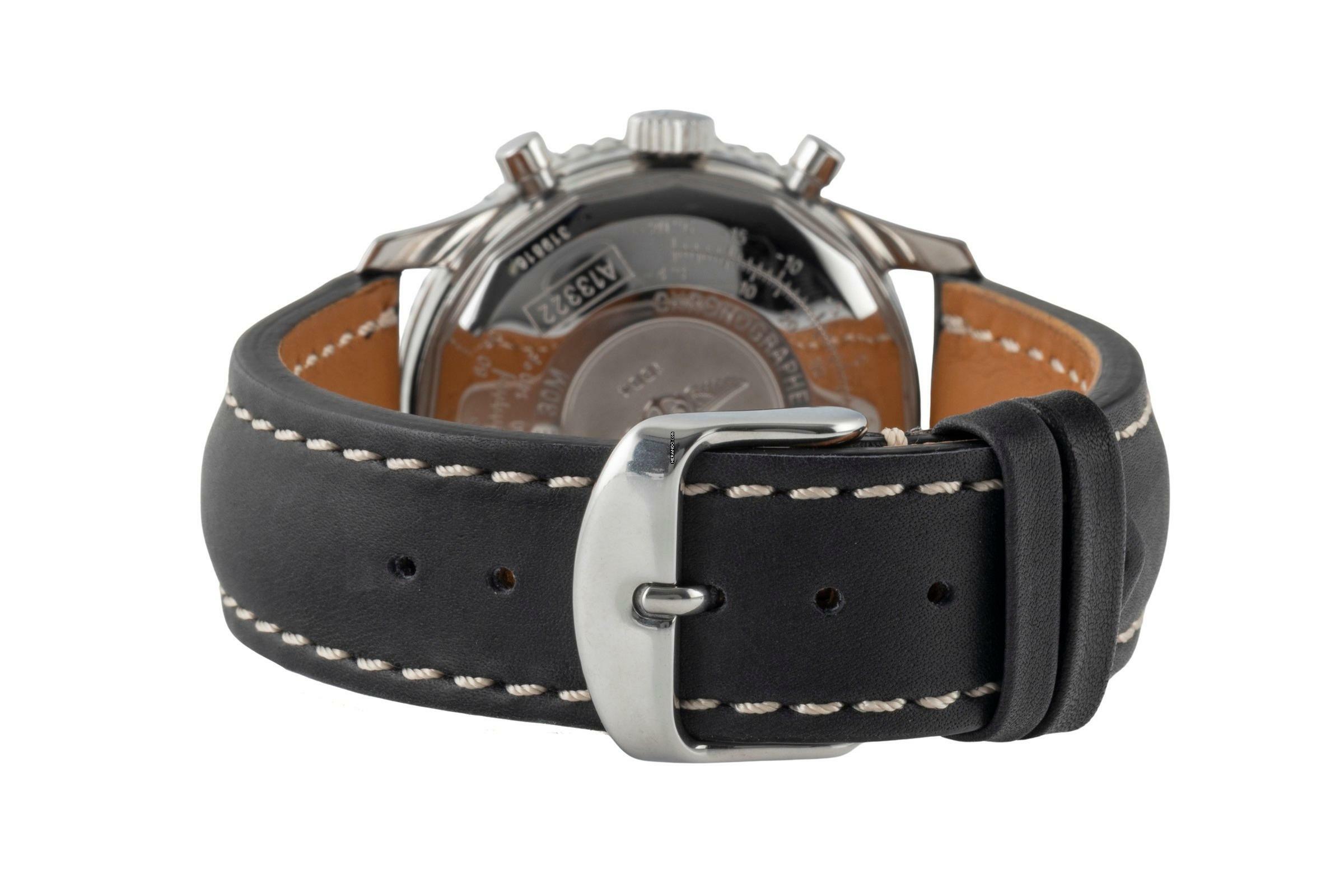 Thumbnail von Breitling Old Navitimer Chronograph Edelstahl Automatik Ref. A13322